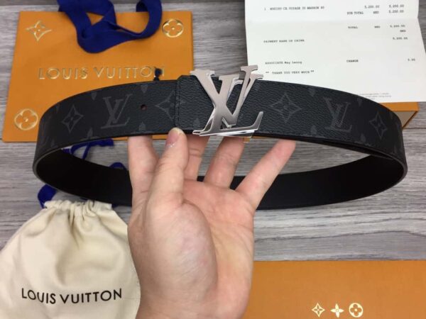 Thắt lưng nam Louis Vuitton Shake 40MM Monogram Black
