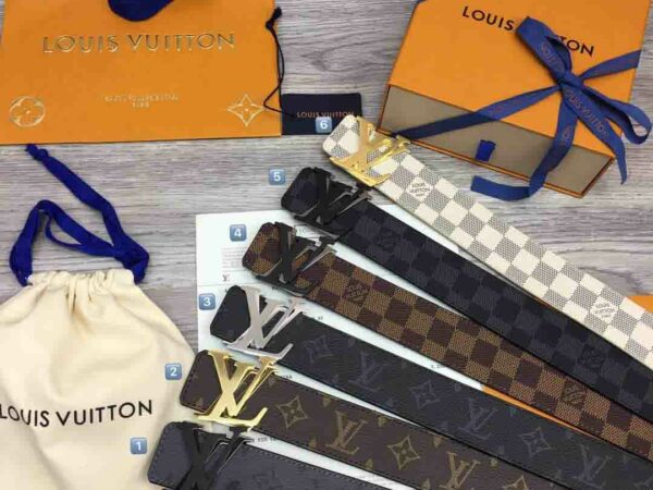 Thắt lưng nam Louis Vuitton Shake 40MM Monogram Brow