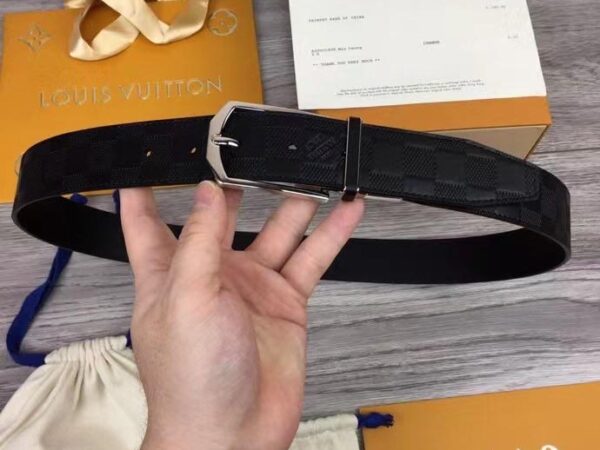 Thắt lưng nam Louis Vuitton Slender 35mm Reversible Black