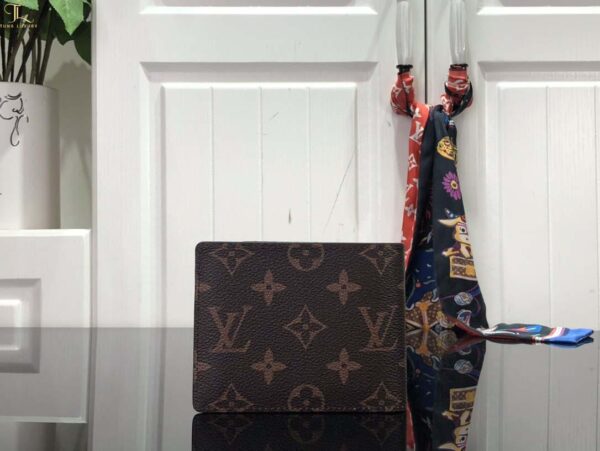 Ví nam Louis Vuitton Multiple Wallet Monogram màu nâu