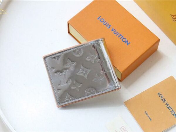 Ví nam Louis Vuitton Slender Wallet Monogram Sliver