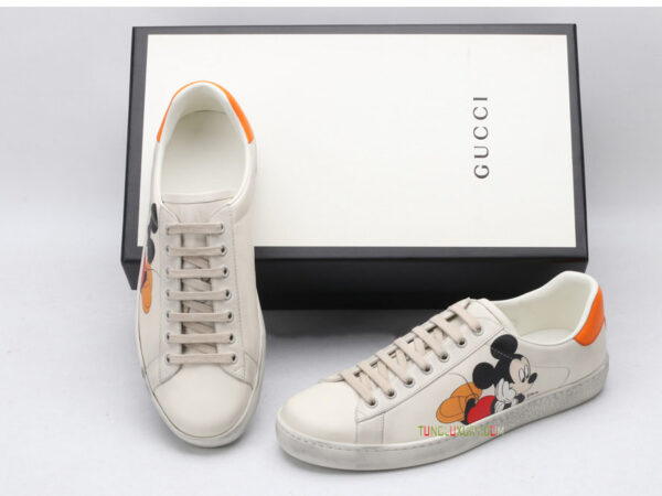 Giày Gucci Ace Low Mickey Mouse Like Auth