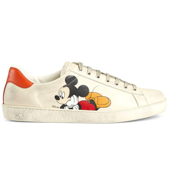 Giày Gucci Ace Low Mickey Mouse Like Auth