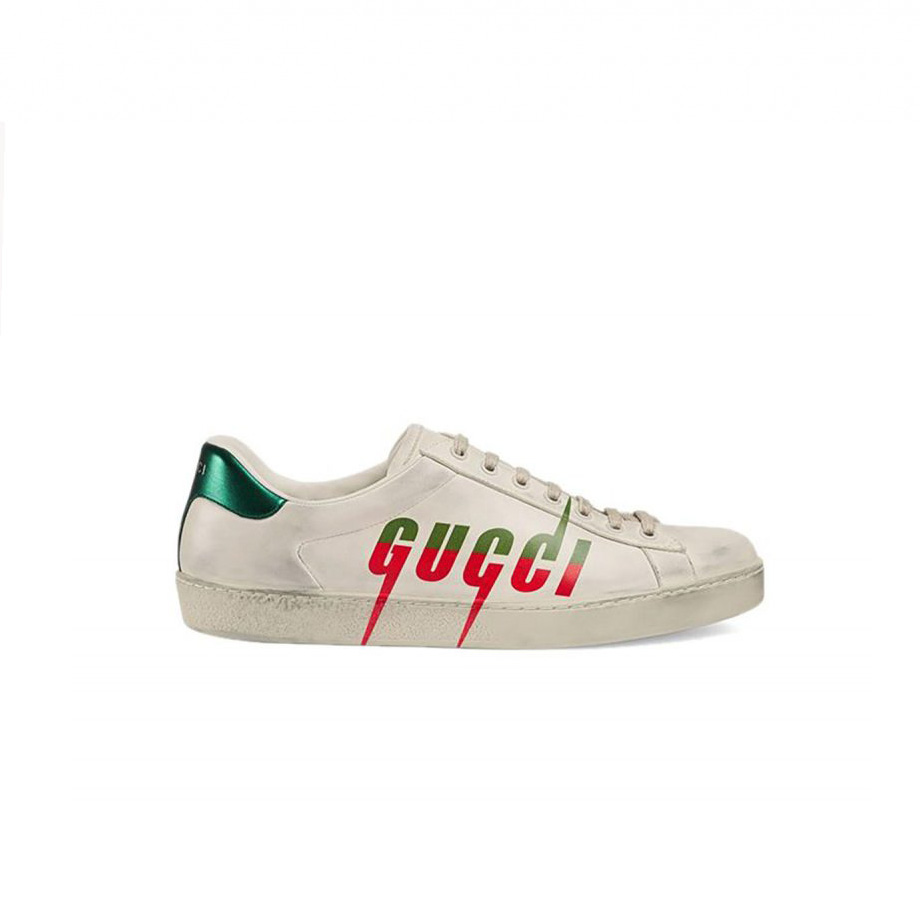 Giày Gucci Ace Sneaker with Gucci Blade Like Auth 99% - TUNG LUXURY™
