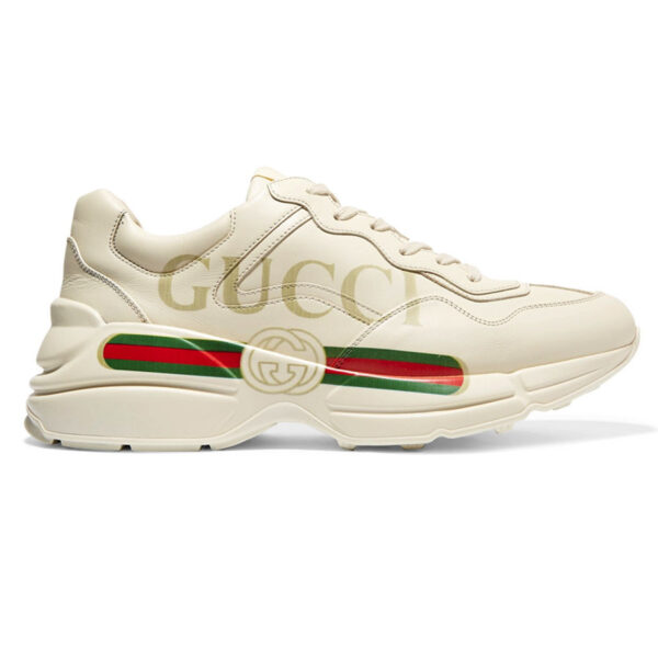 Giày Gucci Rhyton Logo màu trắng Like Auth
