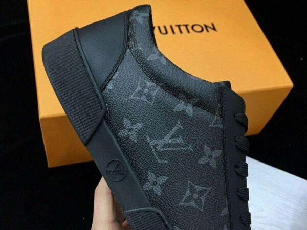 Giày thể thao Louis Vuitton Match Up Sneaker hoa đen like auth