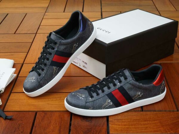 Giày Gucci ACE GG Supreme Tigers Sneaker Like Auth