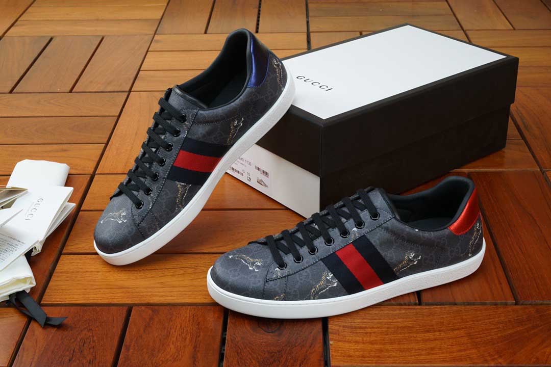 Giày Gucci ACE GG Supreme Tigers Sneaker Like Auth siêu cấp like auth
