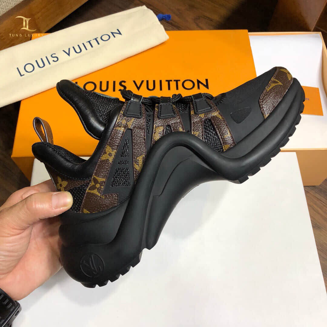 Giày Louis Vuitton Archlight Like Auth Màu đen