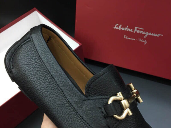 Giày lười Salvatore Ferragamo Driving Shoes Moccasins siêu cấp khóa vàng