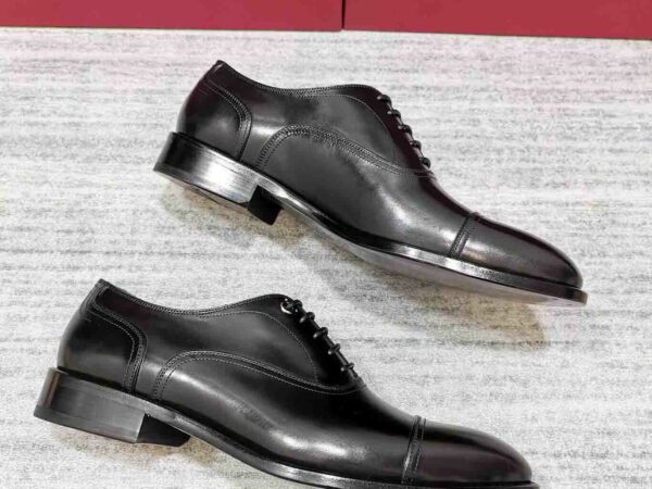 Giày tây Ferragamo Casual Business Leather siêu cấp buộc dây