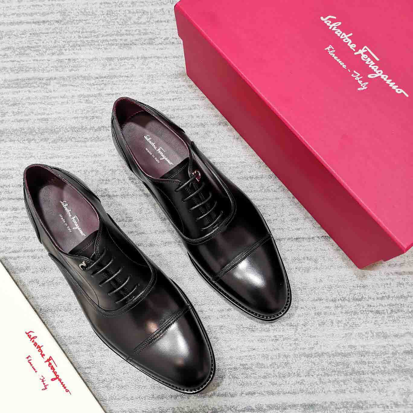Giày tây Dior nam da xịn màu đen mũi họa tiết cao cấp  Click ngay