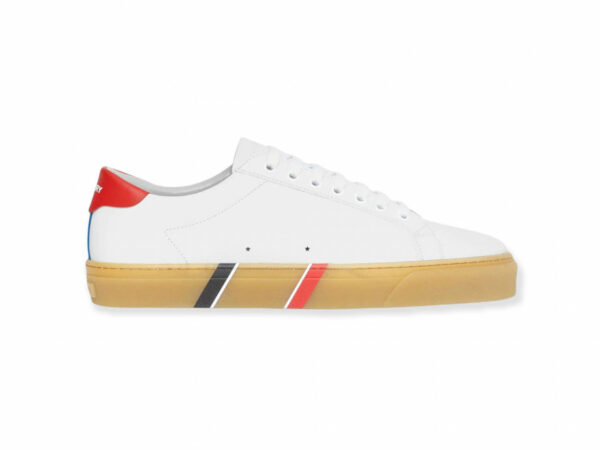 Giày thể thao Burberry siêu cấp Leather Lace Up Sneakers