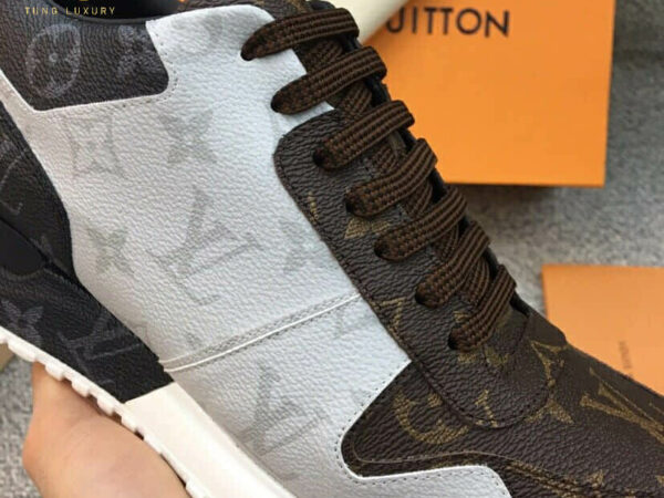Giày thể thao Louis Vuitton Ollie Sneaker hoa nâu like auth