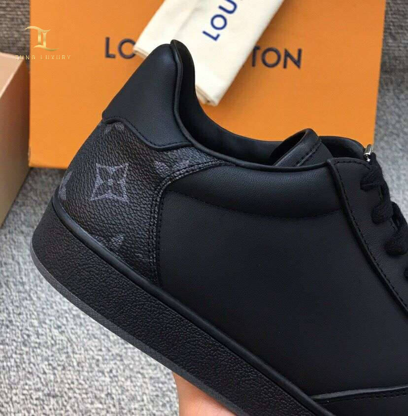 Giày Louis Vuitton Line Up sneaker màu đen siêu cấp Like Auth