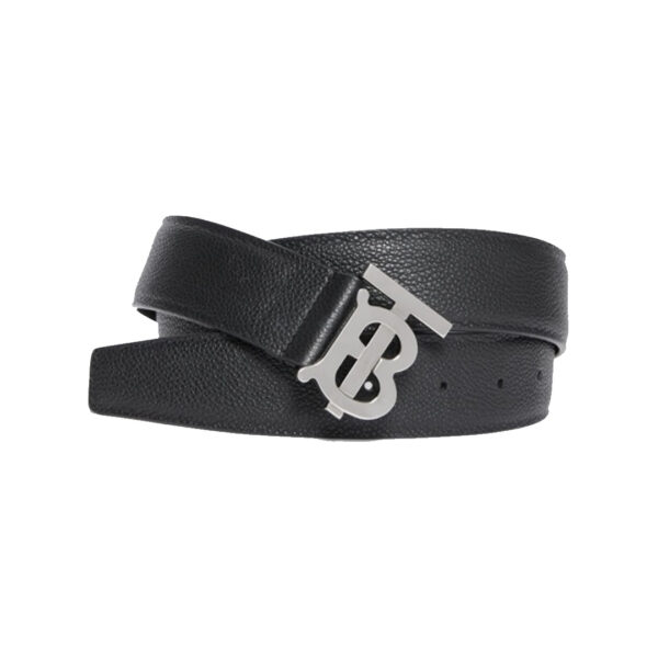 Thắt lưng Burberry Reversible Monogram Motif Leather siêu cấp màu đen