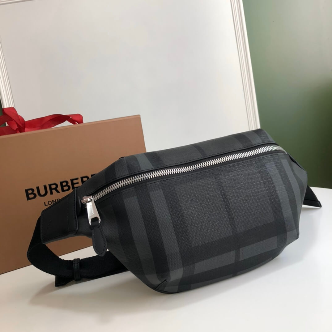 Túi đeo Burberry Bum Bag họa tiết caro siêu cấp like auth 99% - TUNG LUXURY™