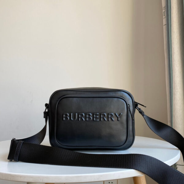 Túi đeo chéo Burberry siêu cấp hoạ tiết logo in nổi
