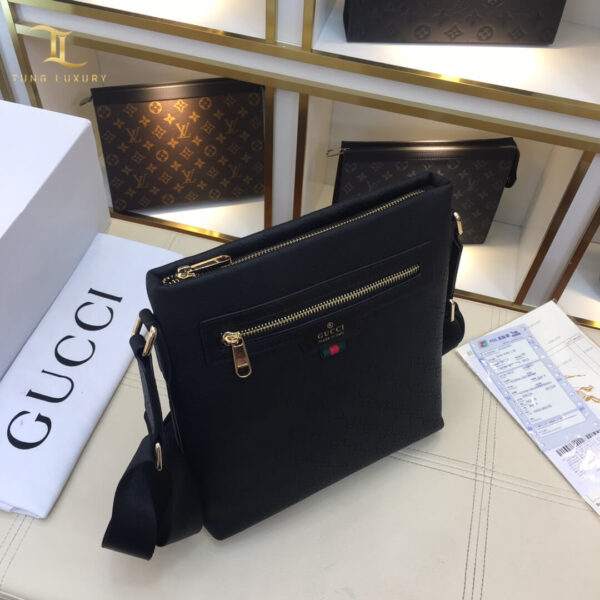 Túi đeo chéo Gucci siêu cấp hoạ tiết khoá vàng