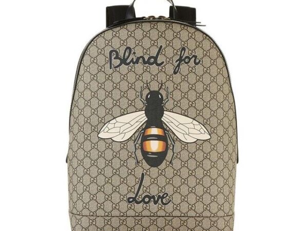 Balo Gucci Bee Backpack họa tiết ong siêu cấp