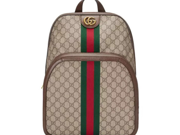 Balo Gucci Ophidia GG Backpack logo vàng siêu cấp