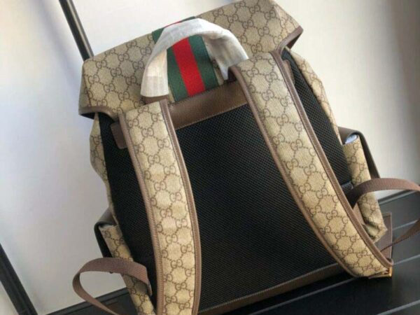 Balo Gucci Ophidia GG Medium Backpack siêu cấp kẻ đỏ