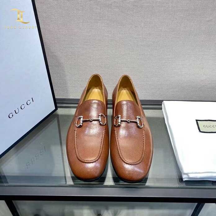 Giày Gucci Horsebit Leather Loafers hack dáng chuẩn chỉnh