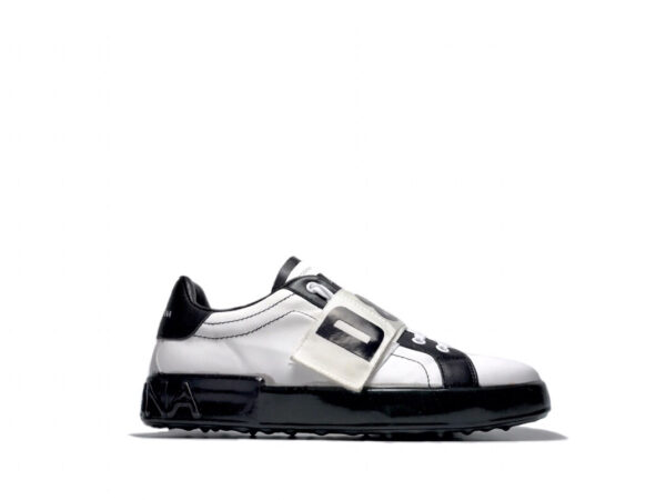 Giày thể thao Dolce & Gabbana Black Elastic Like Auth màu trắng