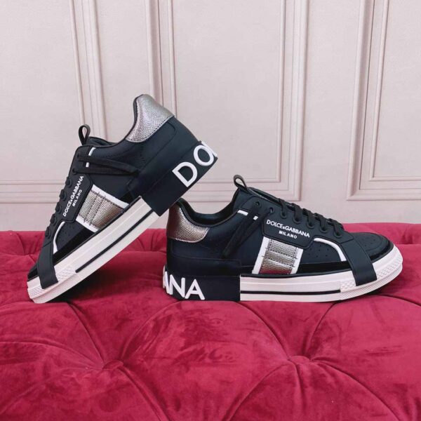 Giày thể thao Dolce Gabbana Ns1 Low Top Like Auth màu đen