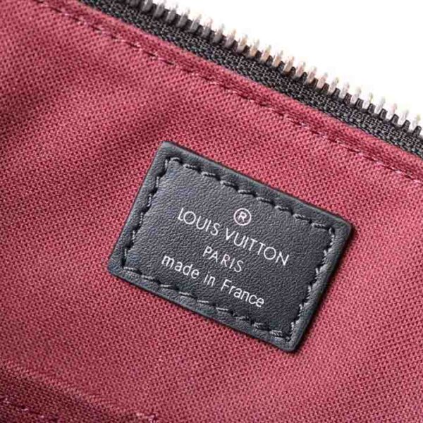 Túi xách nam Louis Vuitton Porte Documents Jour NM Like Auth hoa nâu