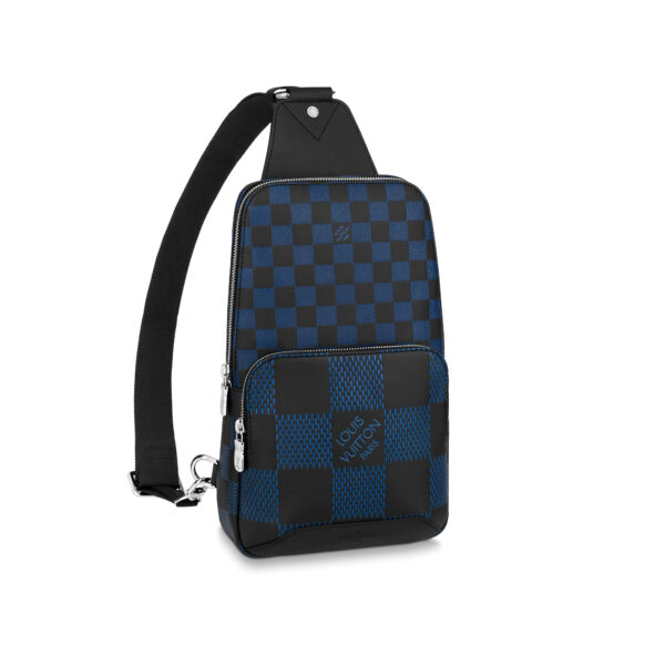 Túi đeo chéo Louis Vuitton Avenue Slingbag siêu cấp màu xanh