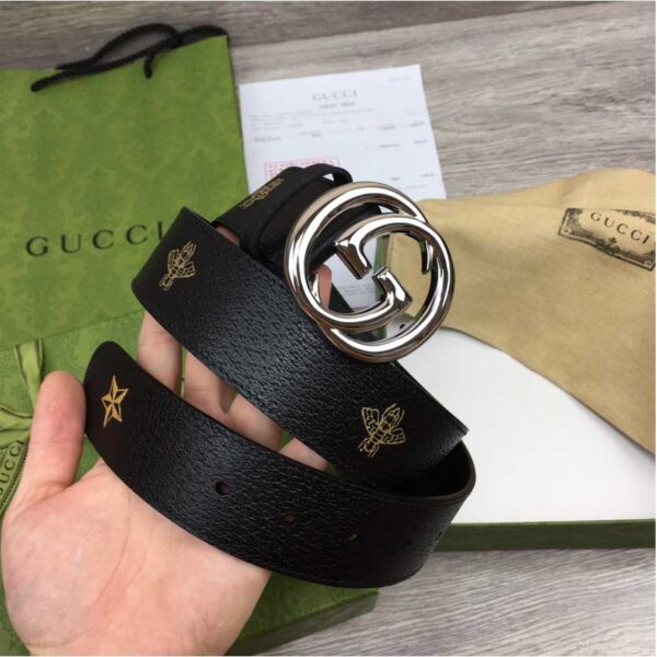 Thắt lưng Gucci Bees And Stars like auth họa tiết sao