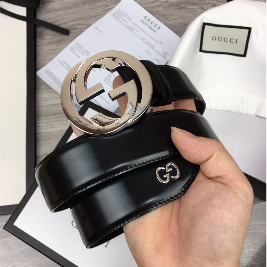 Thắt lưng Gucci Signature Belt With GG Detail dây gắn logo siêu cấp like  auth 99% - TUNG LUXURY™