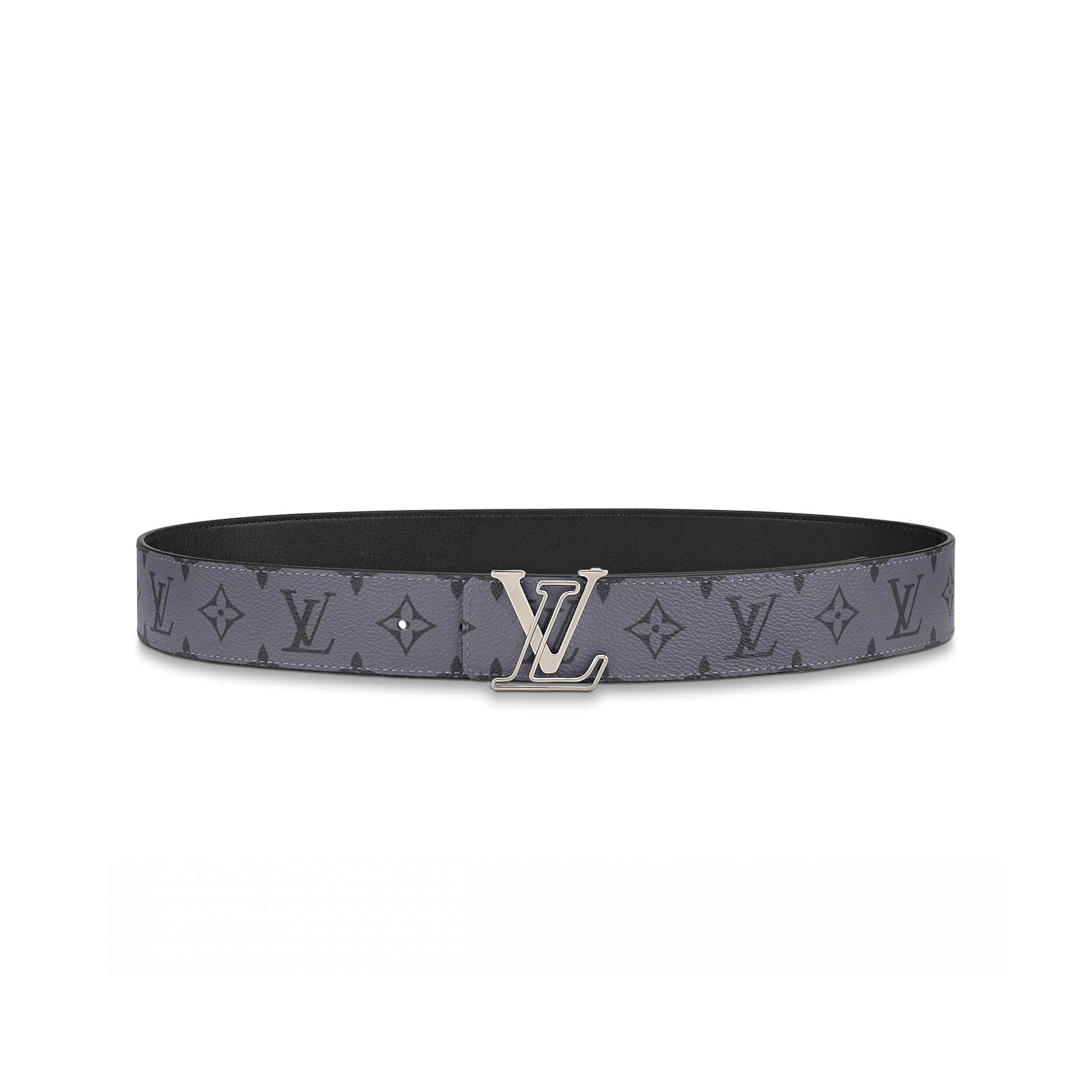 Thắt lưng Louis Vuitton Line 40mm Reversible Belt dây hoa xám Like Auth