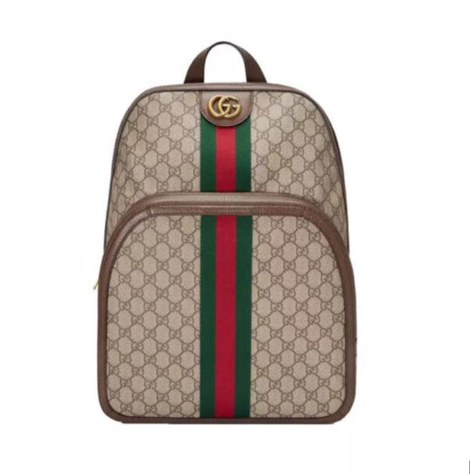 Balo Gucci Ophidia GG Backpack logo vàng được làm từ da bò