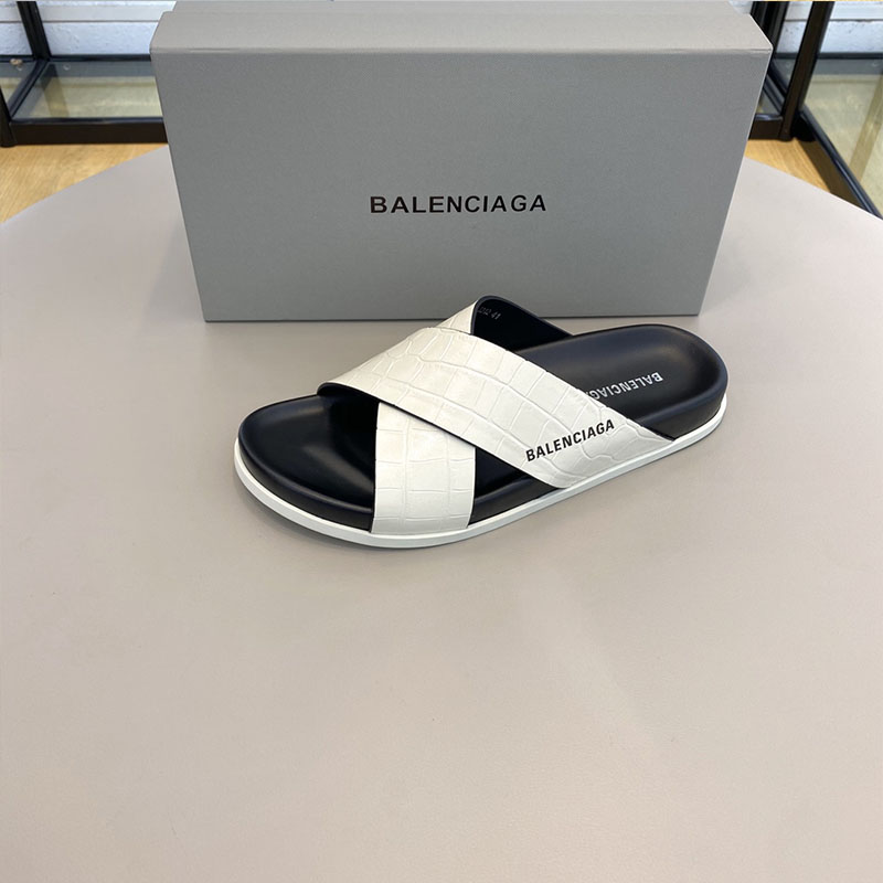 Mua Dép Balenciaga Campaign Black Leather White Logo Backless Màu Đen   Balenciaga  Mua tại Vua Hàng Hiệu h024146