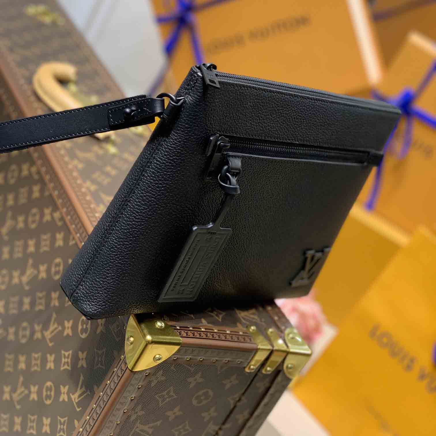 Louis Vuitton Aerogram iPad Pouch Leather