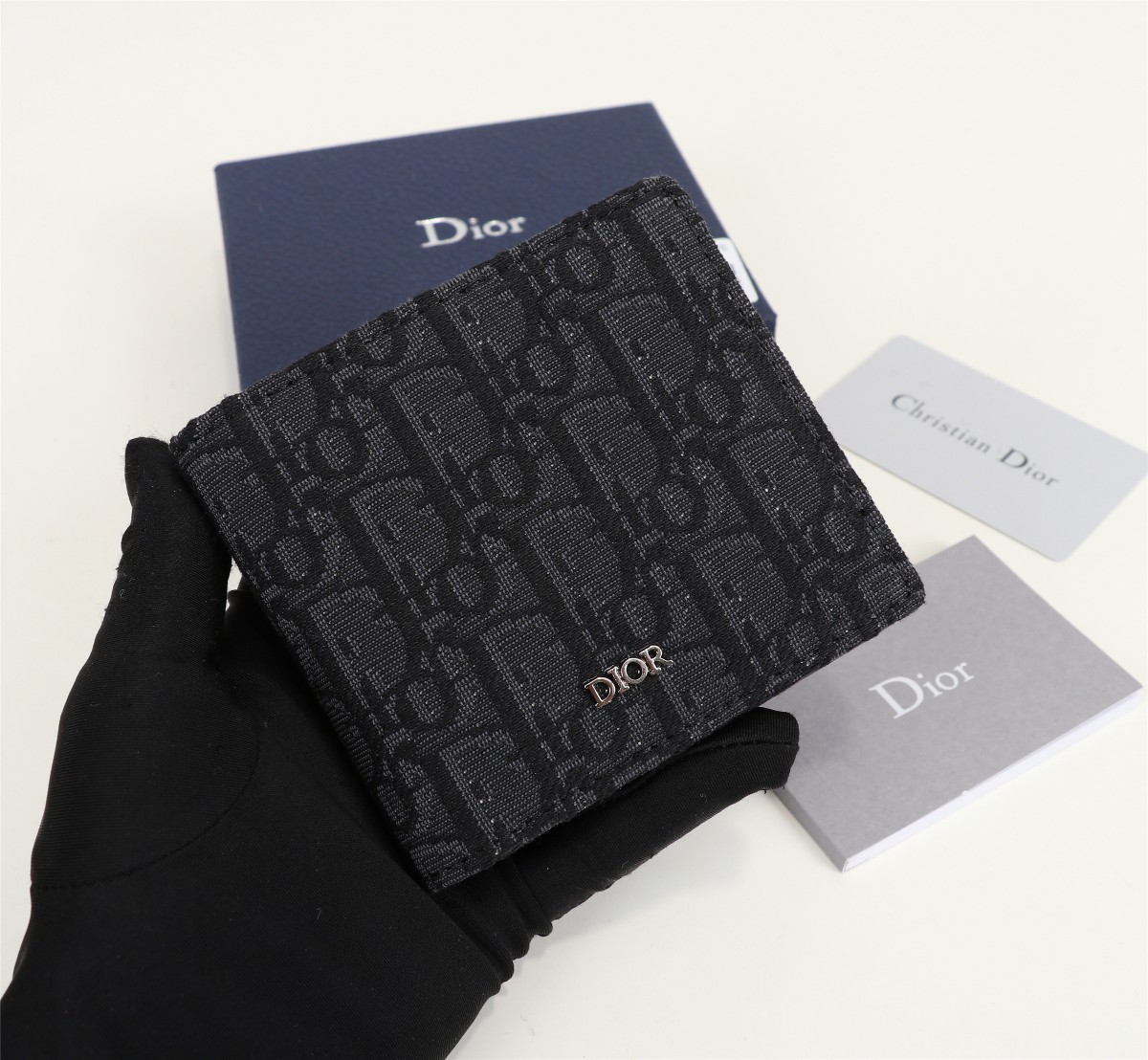 Safari Bag with Strap Beige and Black Dior Oblique Jacquard  DIOR MY