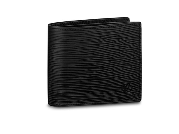Ví nam Louis Vuitton siêu cấp Marco Wallet da Epi màu đen