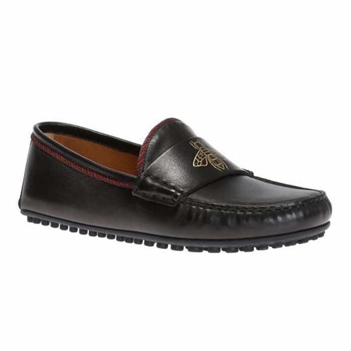 Giày Gucci Embossed Moccasins lịch lãm