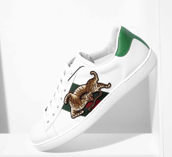 Giày nam Gucci Ace sneaker with Tiger