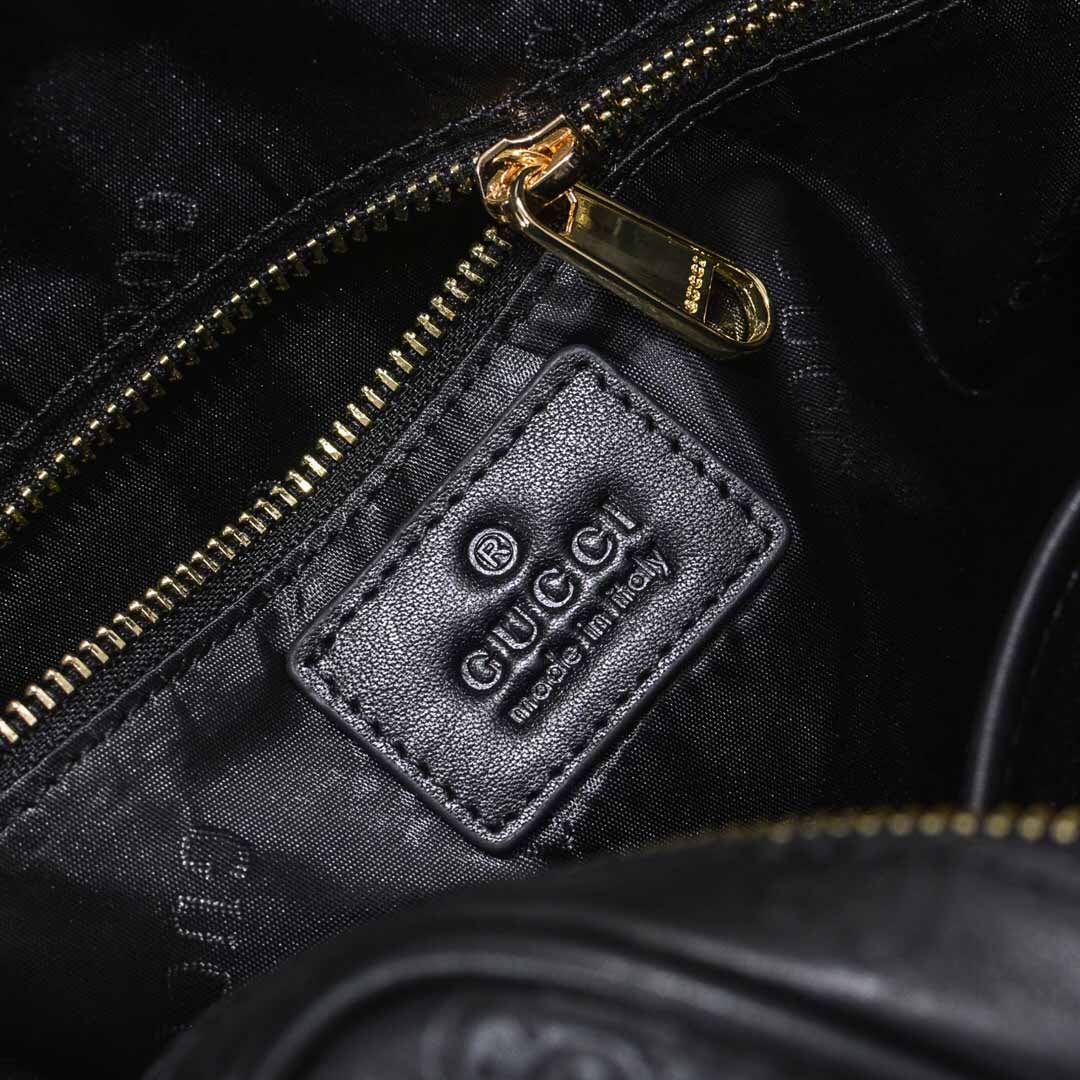Túi đeo chéo Gucci siêu cấp nam hoạ tiết Logo vàng