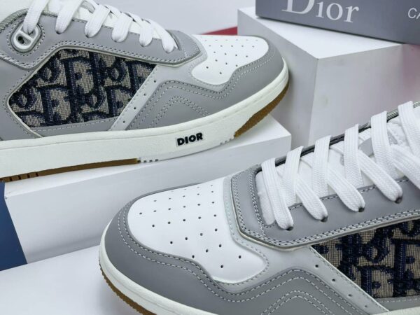 Giày Dior B27 Low Top Gray White Like Auth