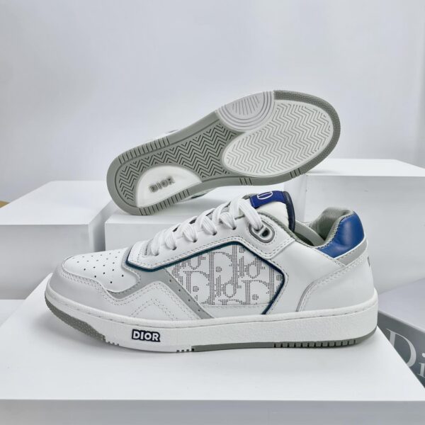 Giày Dior B27 Low Top Sneaker Blue White Like Auth