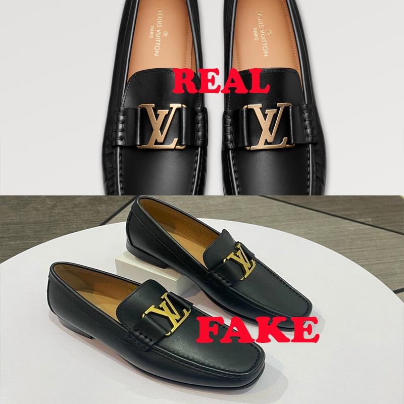 Giày Louis Vuitton LV Racer Moccasins 'Black' 1A9ZH6 Authentic-Shoes