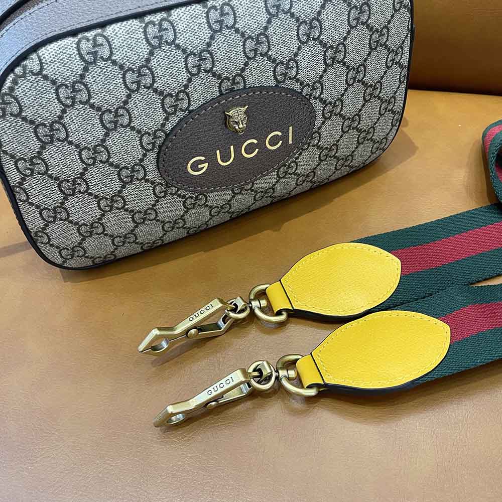 Túi đeo chéo Gucci like au Neo Vintage GG Supreme Messenger Bag 