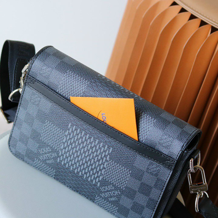Túi đeo chéo Louis Vuitton like au Studio Messenger Bag Gray 