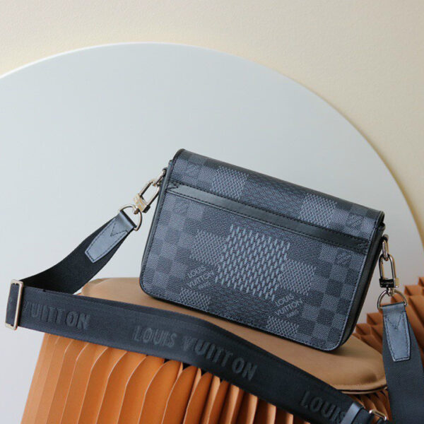 Túi đeo chéo Louis Vuitton like au Studio Messenger Bag Gray