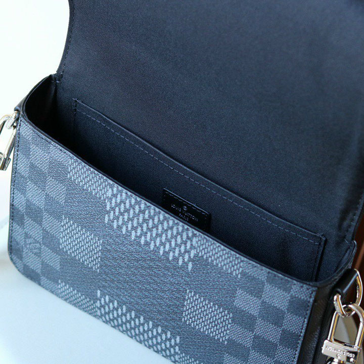 Túi đeo chéo Louis Vuitton like au Studio Messenger Bag Gray 