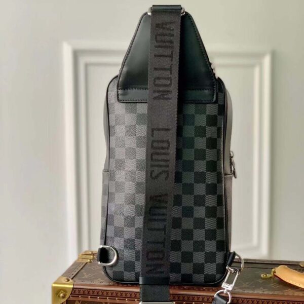 Túi đeo Louis Vuitton like au Avenue Sling Bag Damier Graphite
